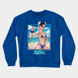 Chun Li Bikini Crewneck Sweatshirt